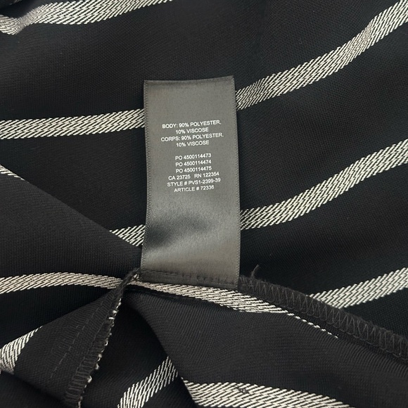 Babaton Black and White Striped Camisole - Picture 6 of 6